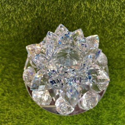 Лотос с диамантами изобилия композиция