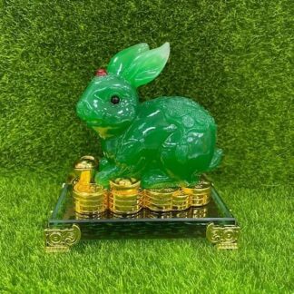 Кролик Богатства Зелёный Фэн-Шуй