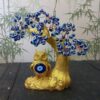 Денежное дерево натуральный камень с совой — изображение 4