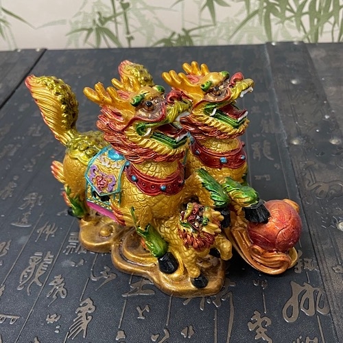 Цилини пара цветная нецка Цилини пара цветная нецка — изображение 3